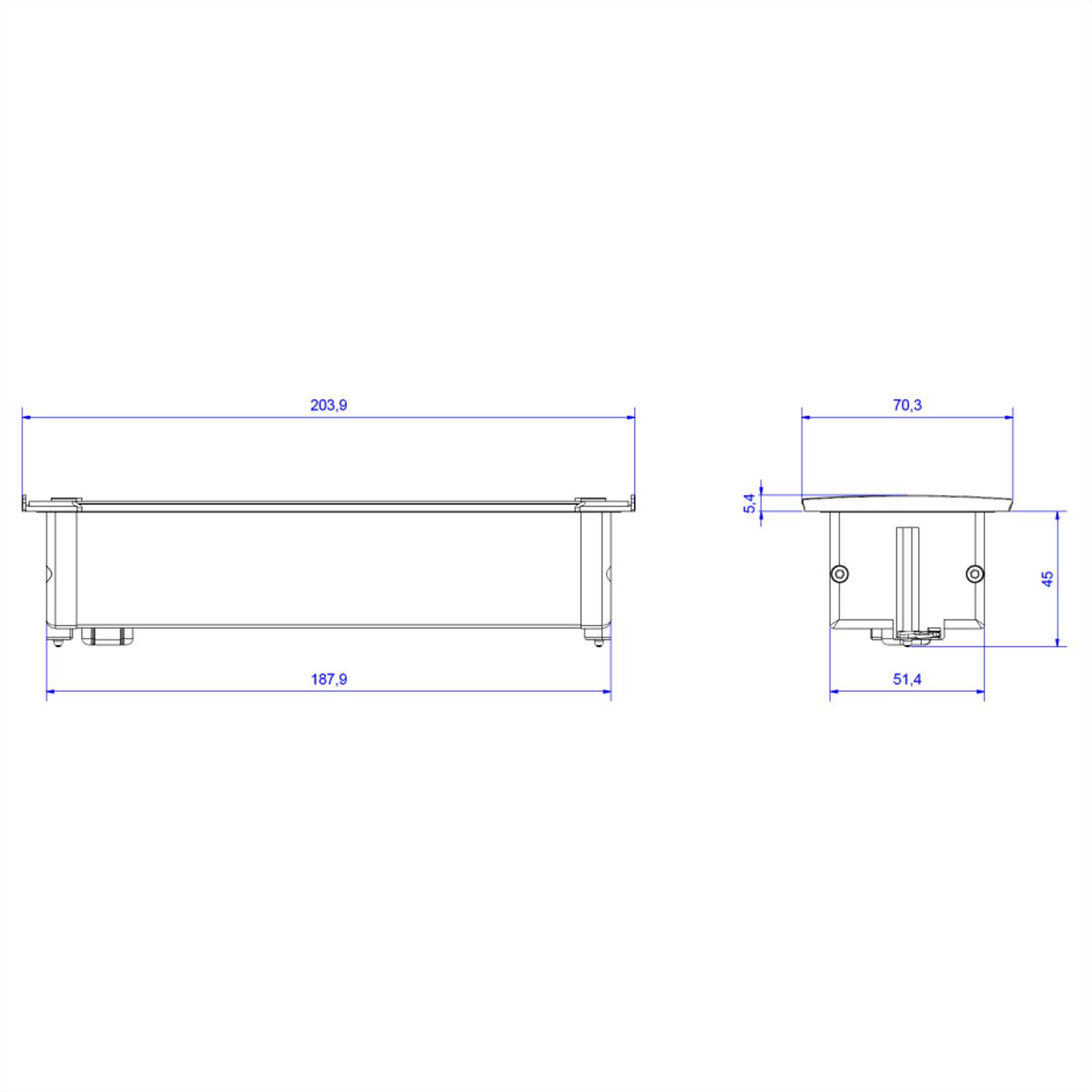BACHMANN KAPSA Small 2x earthing contact 1x ABD, GST18 connector