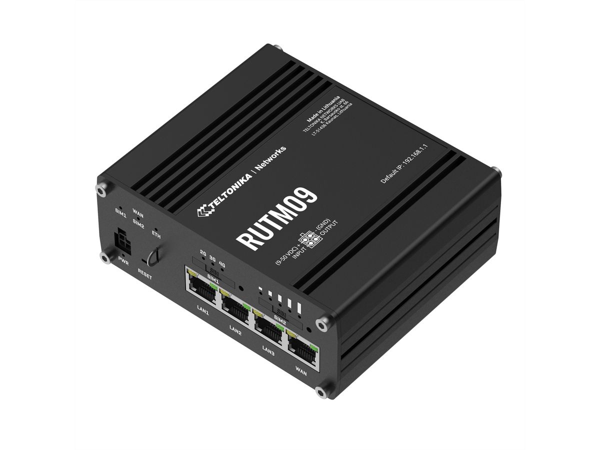 TELTONIKA RUTM09 4G LTE Router