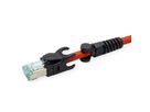 EasyLan VarioBoot patchkabel Cat.6A, S/FTP, rood, 2 m