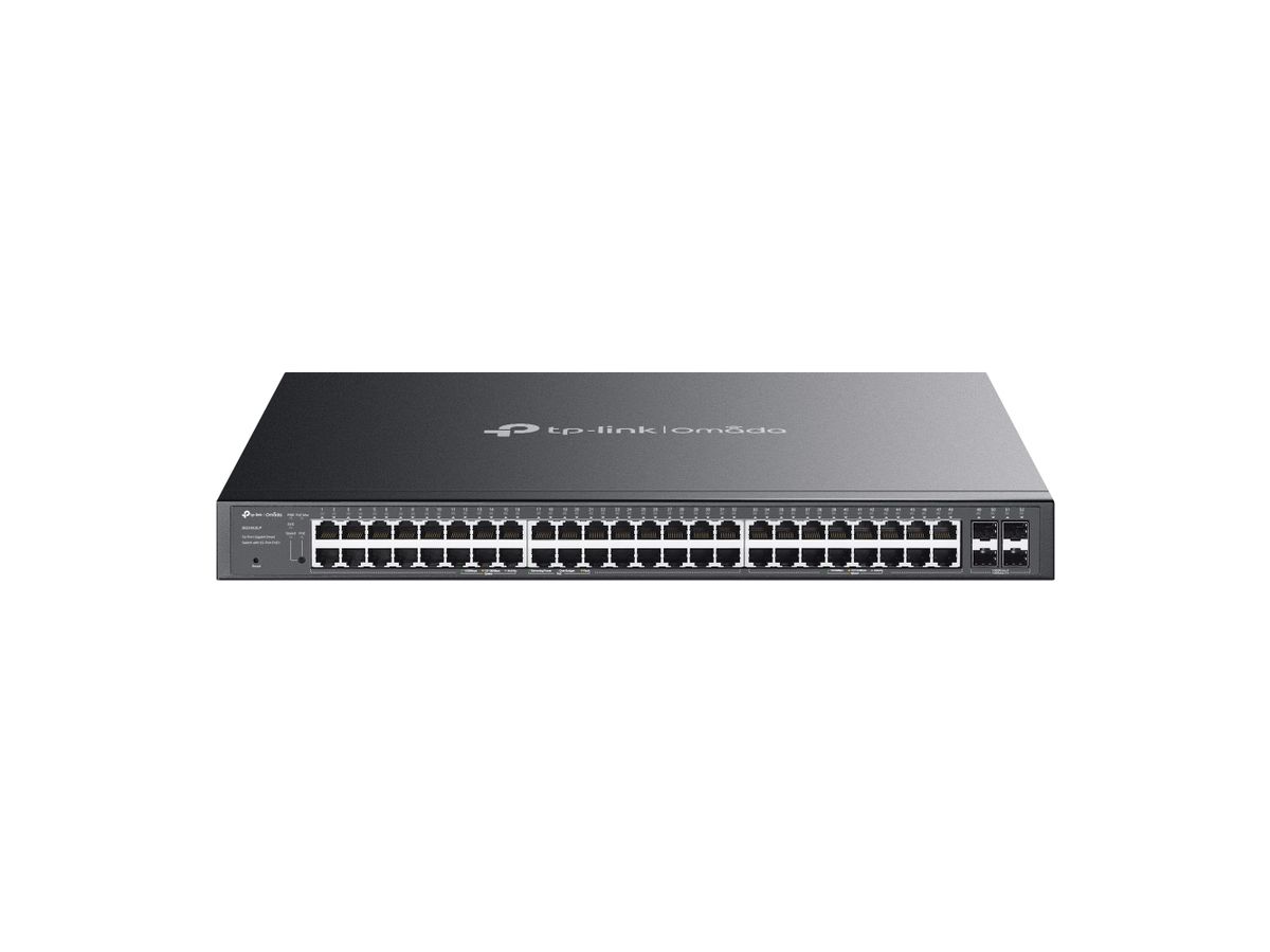 TP-Link Omada SG2452LP netwerk-switch Managed L2/L2+ Gigabit Ethernet (10/100/1000) Power over Ethernet (PoE) 1U Zwart