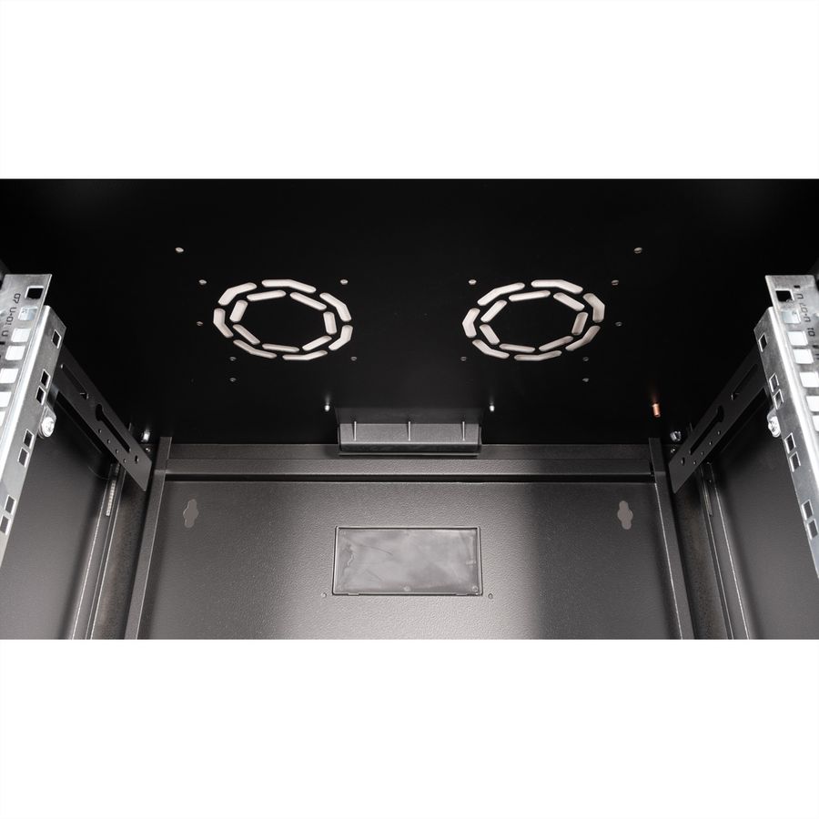 ROLINE 19-inch wall-mounted housing Pro 7 U, 600x450 WxD black