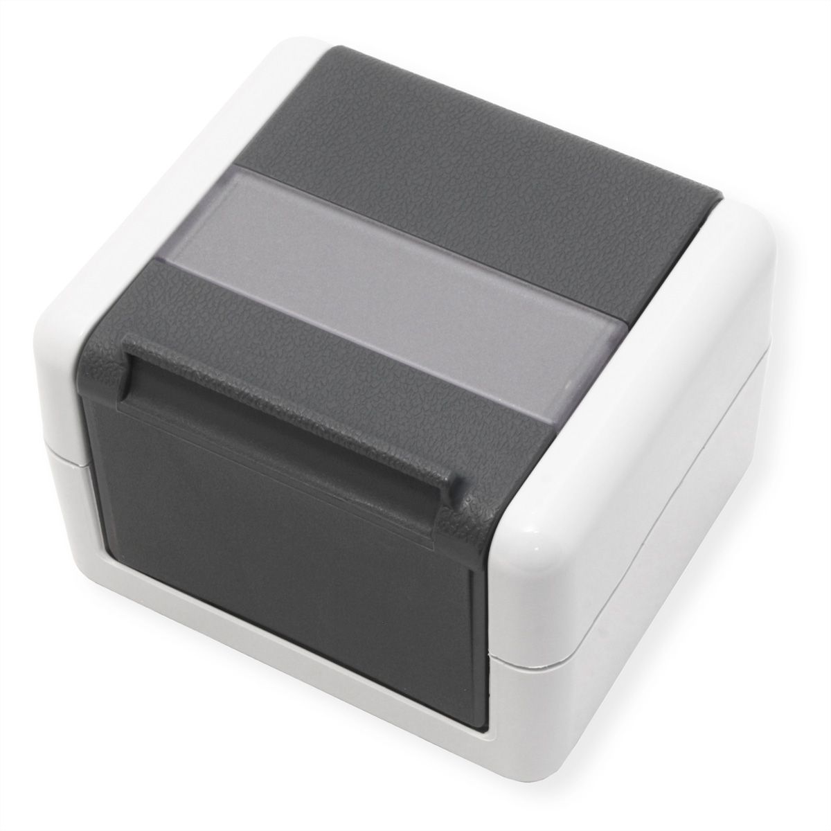 TELEGÄRTNER opbouwbehuizing IP44,75x86x58, grijs, met montage-inzetstuk voor 2xAMJ-module