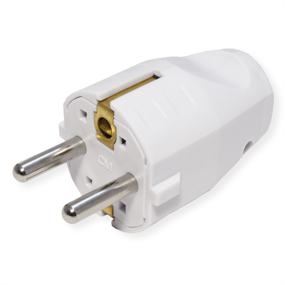 BACHMANN mounting plug, for supply cable H03VV-F3G0.75-1.0-1.5mm, white