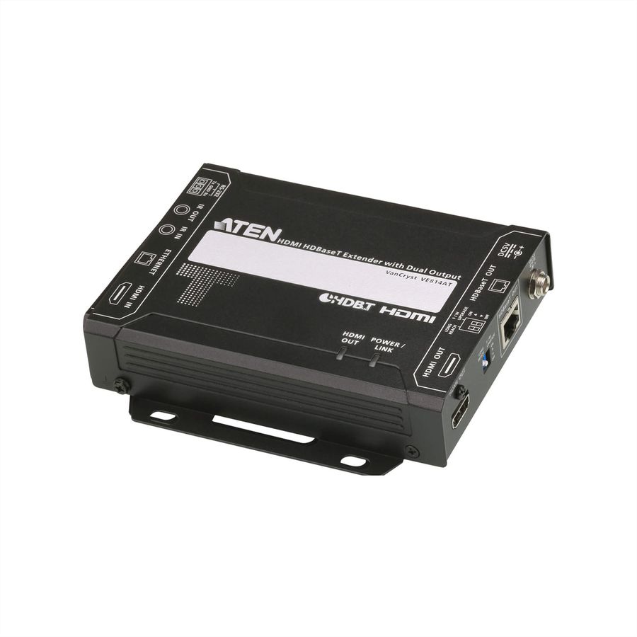 ATEN VE814AT HDMI HDBaseT zender met lokale output 4K op 100m