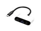 VALUE Beeldschermadapter USB Typ C - HDMI, USB 3.2 Gen 1 Type A, Type C PD
