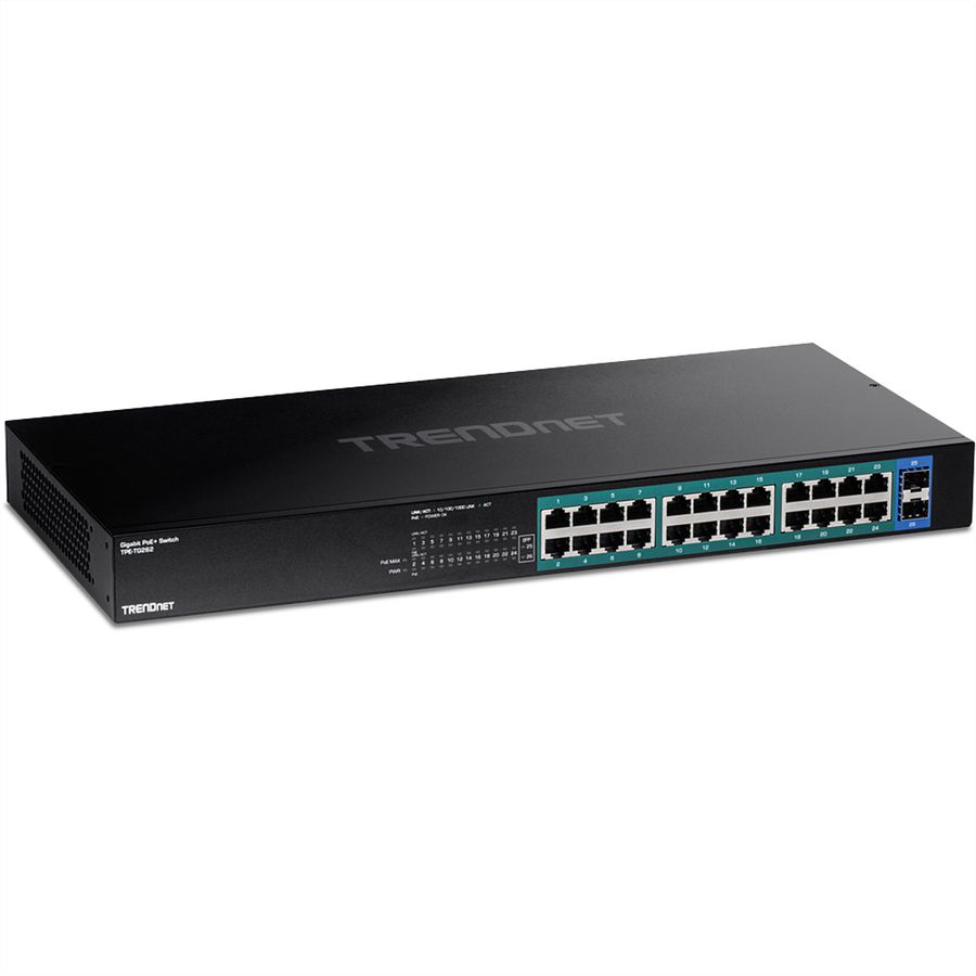 TRENDnet TPE-TG262 26-poorts Gigabit PoE+ switch