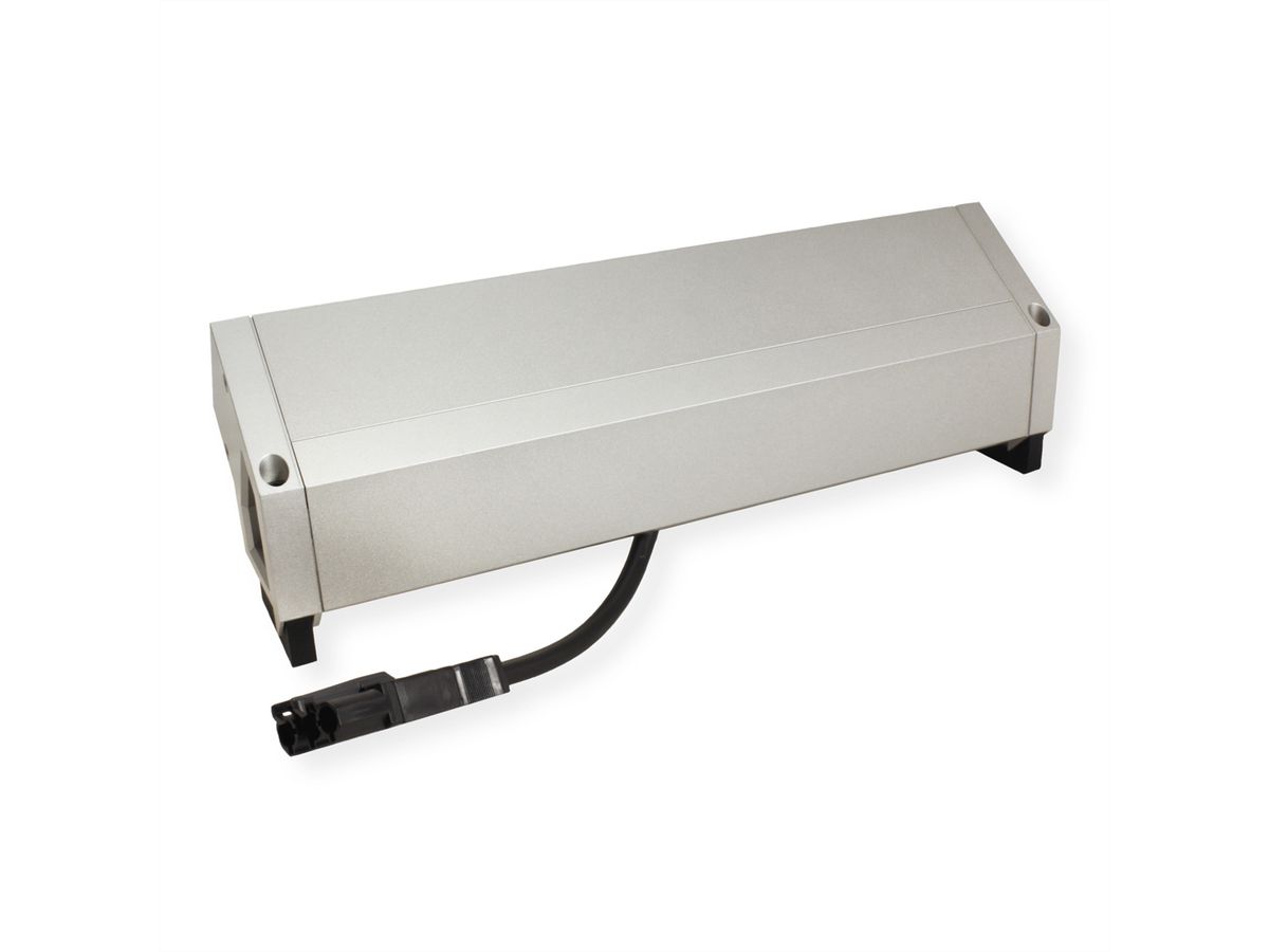 BACHMANN DESK2 3x geaard stopcontact 3x ABD GST18 Inox