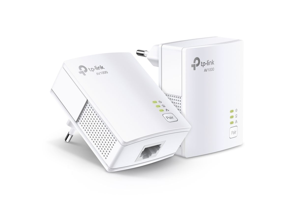 TP-Link TL-PA717KIT 1000 Mbit/s Ethernet LAN Wit 2 stuk(s)