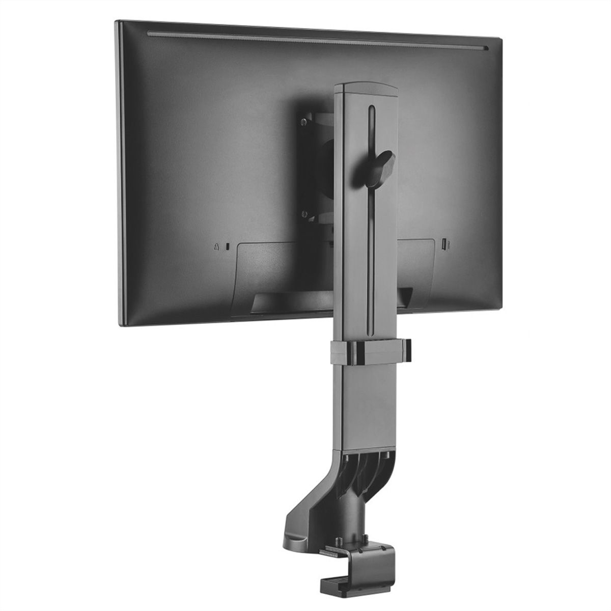 VALUE Single Monitor Arm, Sit-Stand Workstation Compatible, 3 Joints