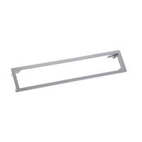 BACHMANN POWER FRAME Installation frame Large 6-gang, silver