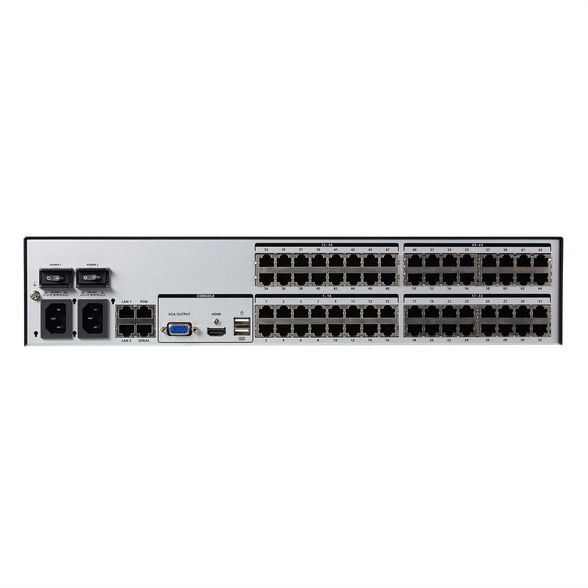 ATEN KN4064VB 64-poorts Cat 5 KVM over IP 1 lokaal en 4 remote