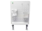 VALUE Clamp Mount Pegboard, white