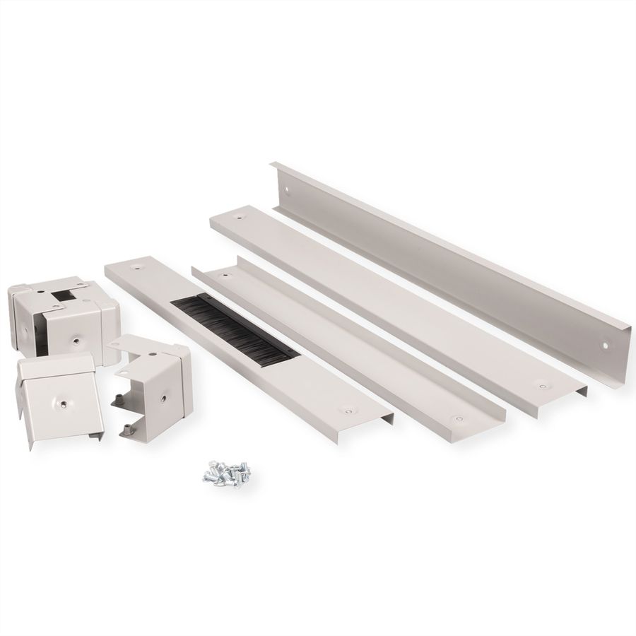 ROLINE Base for network cabinet, 800x1000 WxD, grey