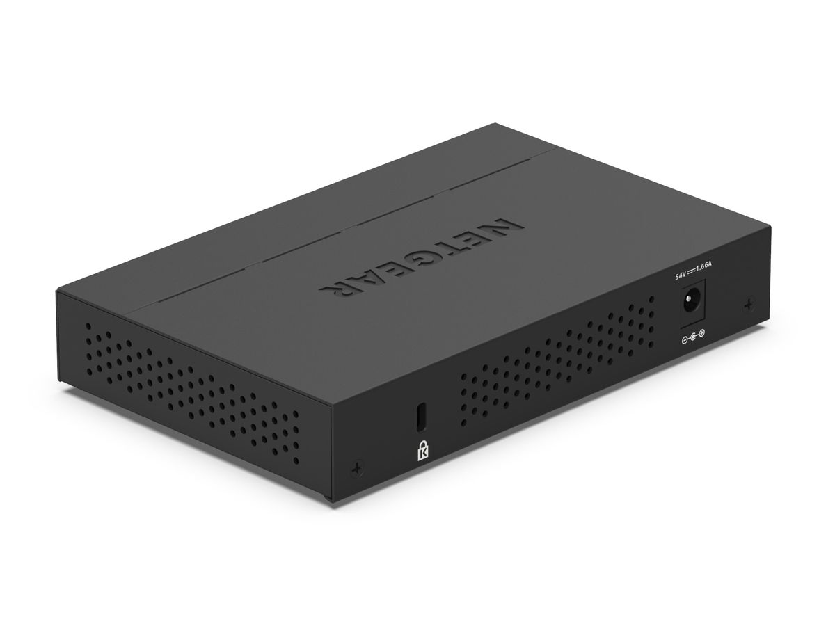 NETGEAR GS305PP Unmanaged Gigabit Ethernet (10/100/1000) Power over Ethernet (PoE) Zwart