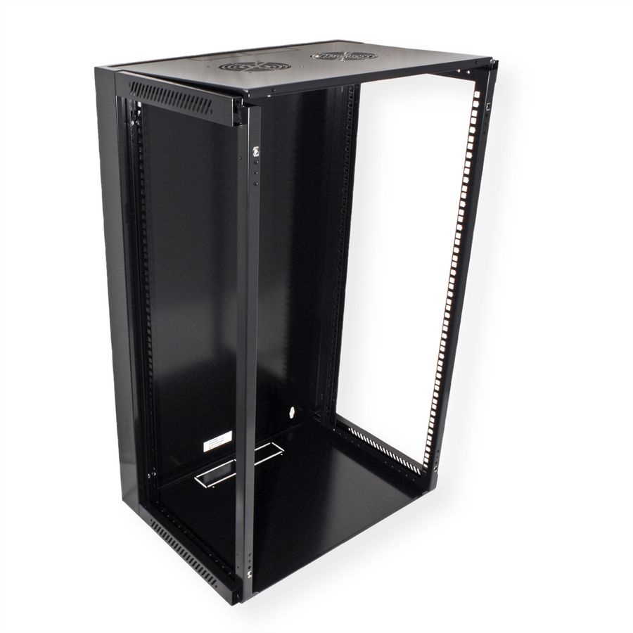 VALUE 19" Wall Mount Rack 18U, 910x570x450mm (HxWxD), black