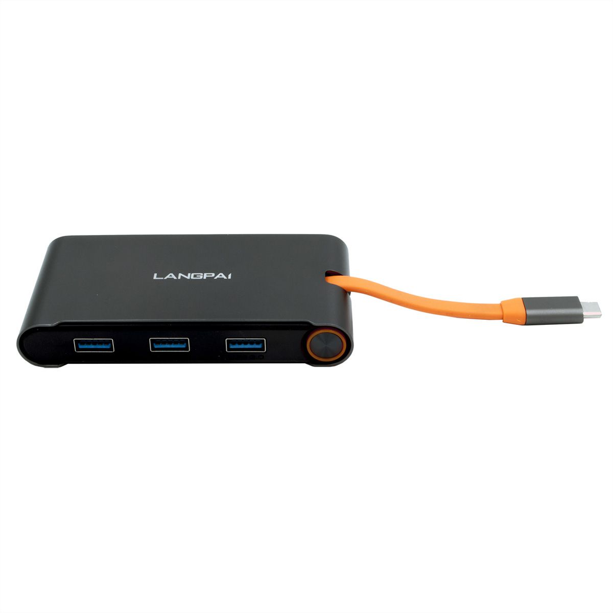 EXSYS EX-1220HM USB 3.2 Gen1 C-HUB 7 Ports für Notebook, Matebook und MacBook