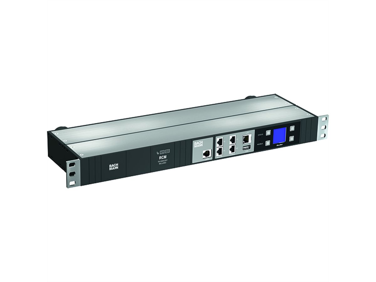 BACHMANN BN3000-XXL RCM, 3m 3G4mm CEE32A, Meting per fase, diff meting