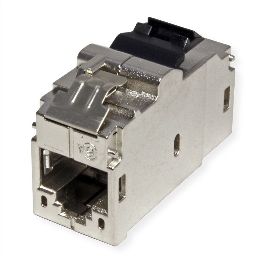 BACHMANN Keystone CAT6 class Ea STP coupling RJ45 shielded 10GBit, silver
