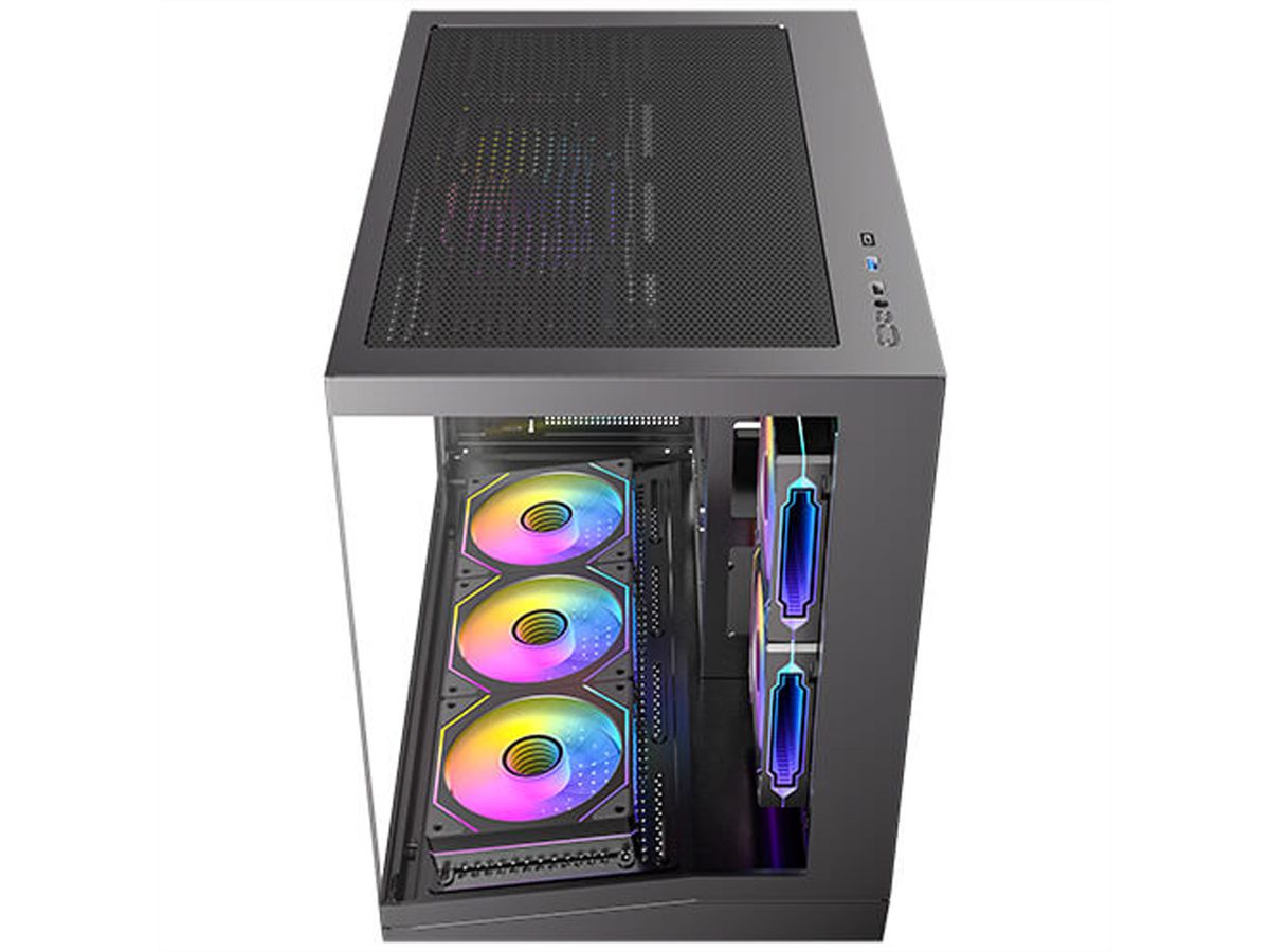 ANTEC CX M3 ARGB B PC Case, Minitower microATX, black
