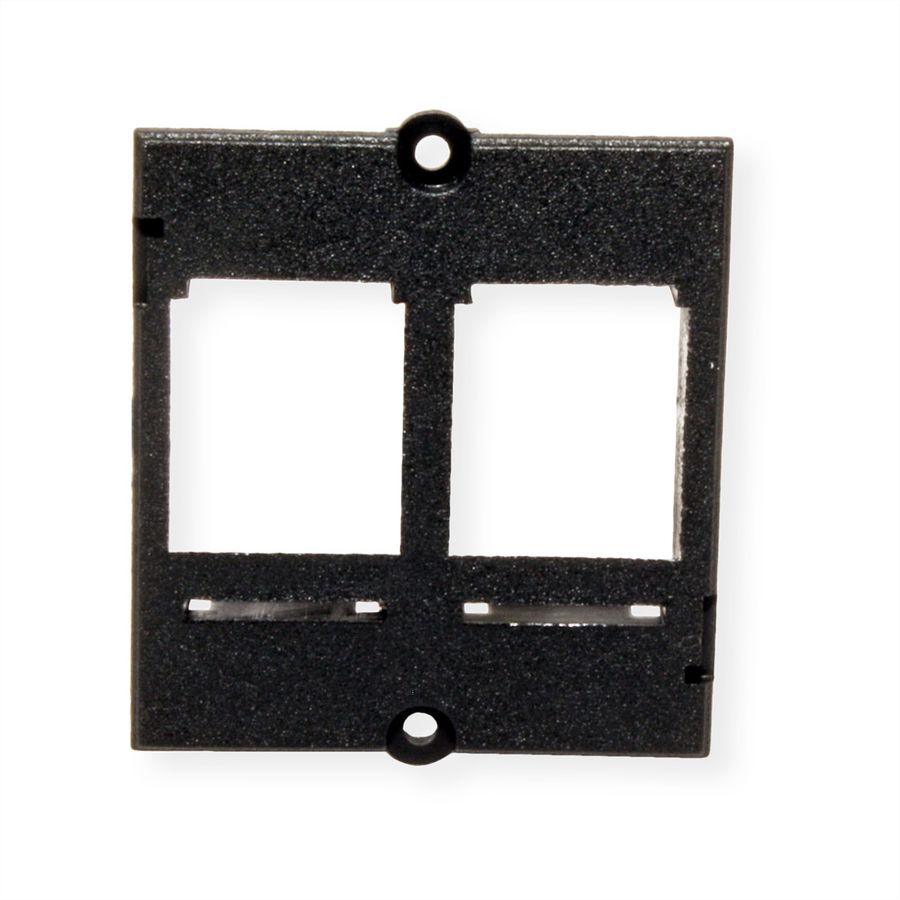 BACHMANN custom module frame 2x Keystone, black
