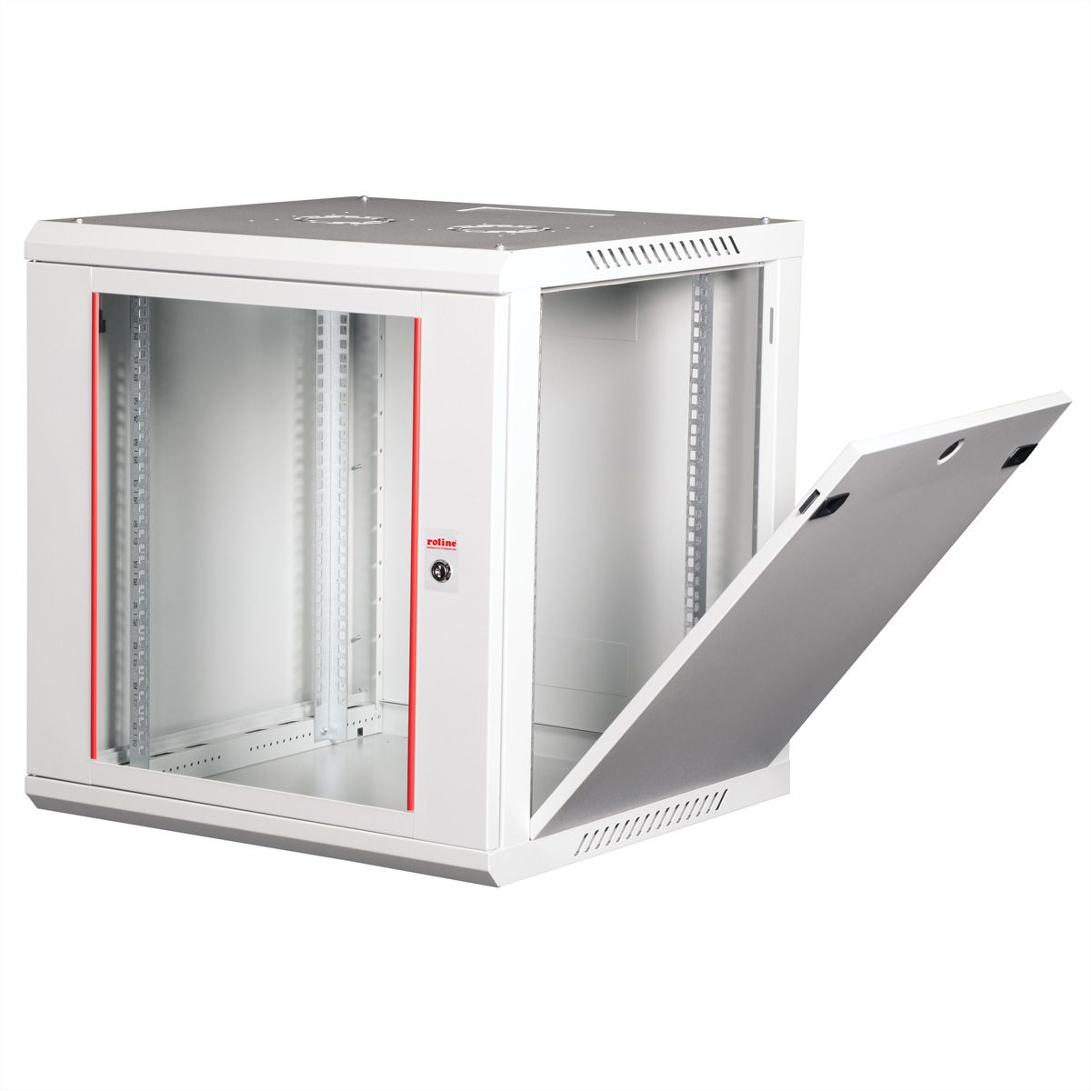 ROLINE 19" Wall Cabinet Basic Plus 12U, 600x600 BxT grey