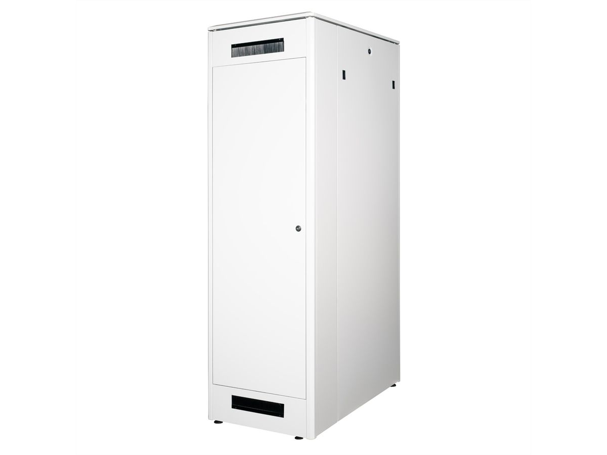 ROLINE 19-inch Network Cabinet Pro 42 U, 600x1000 WxD glass door grey