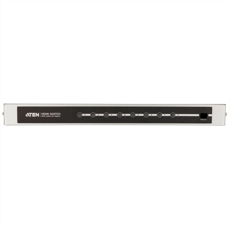 ATEN VS0801H 8-poorts HDMI A/V-switch met infrarood afstandsbediening
