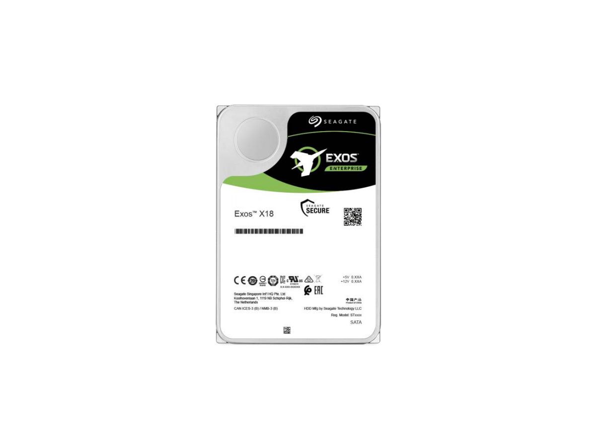 Seagate Exos X18 3.5" 10 TB SAS