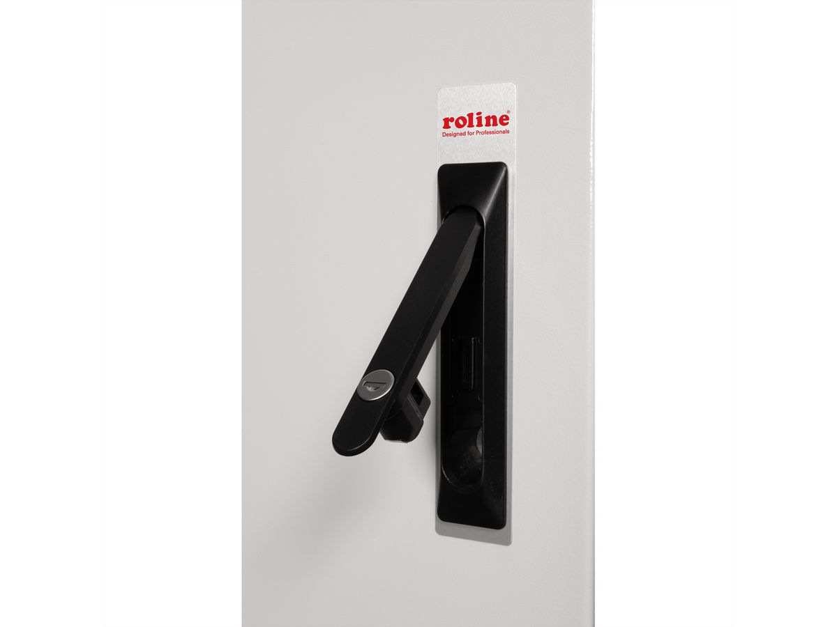 ROLINE 19-inch wandbehuizing Pro 20 U , 600x600 BxT IP55 buiten grijs