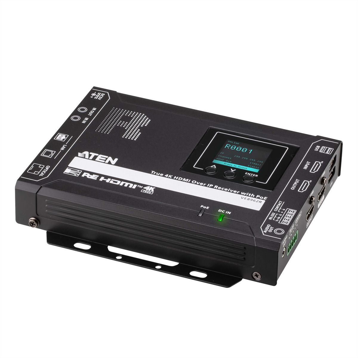 ATEN VE8962R True 4K HDMI over IP-ontvanger met PoE