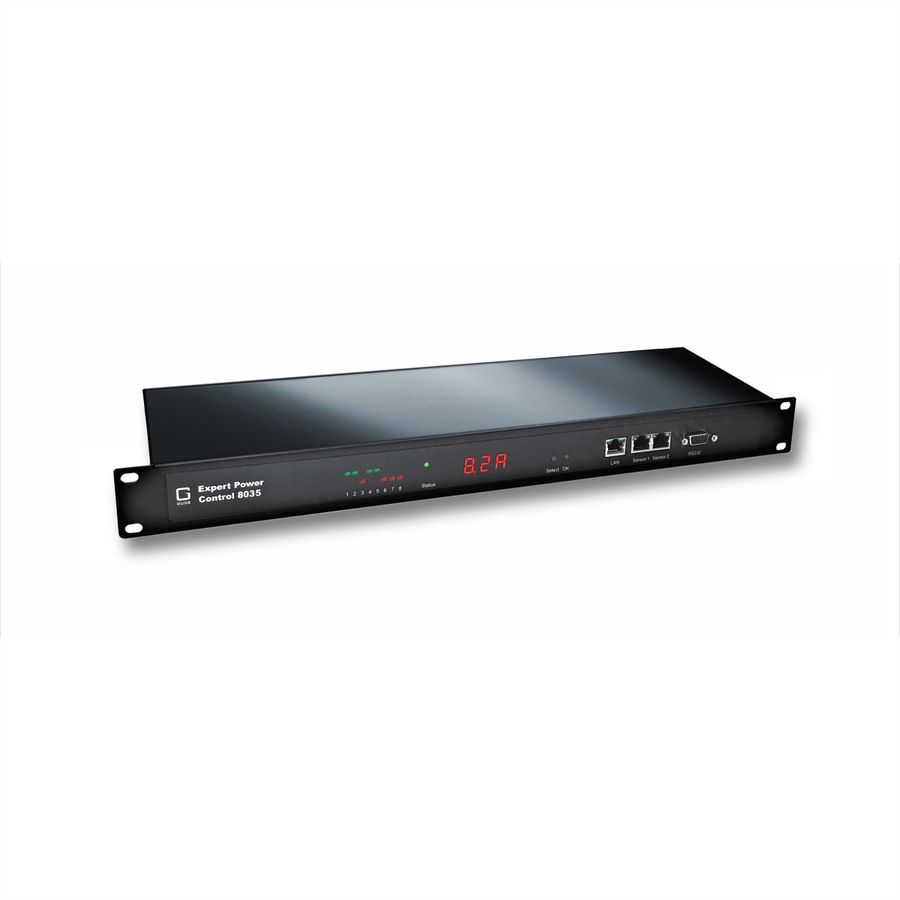 GUDE 8035-1 Expert Power Control  NET 8x C13,  Differenzstrommessung Typ A, Messung pro Port, 2xSensorport