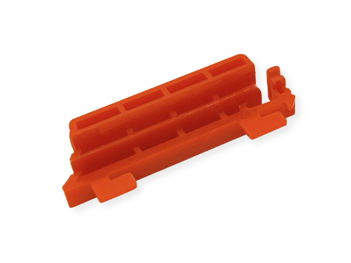 BACHMANN PDU borgclips, voor C13 aansluitingen, rood