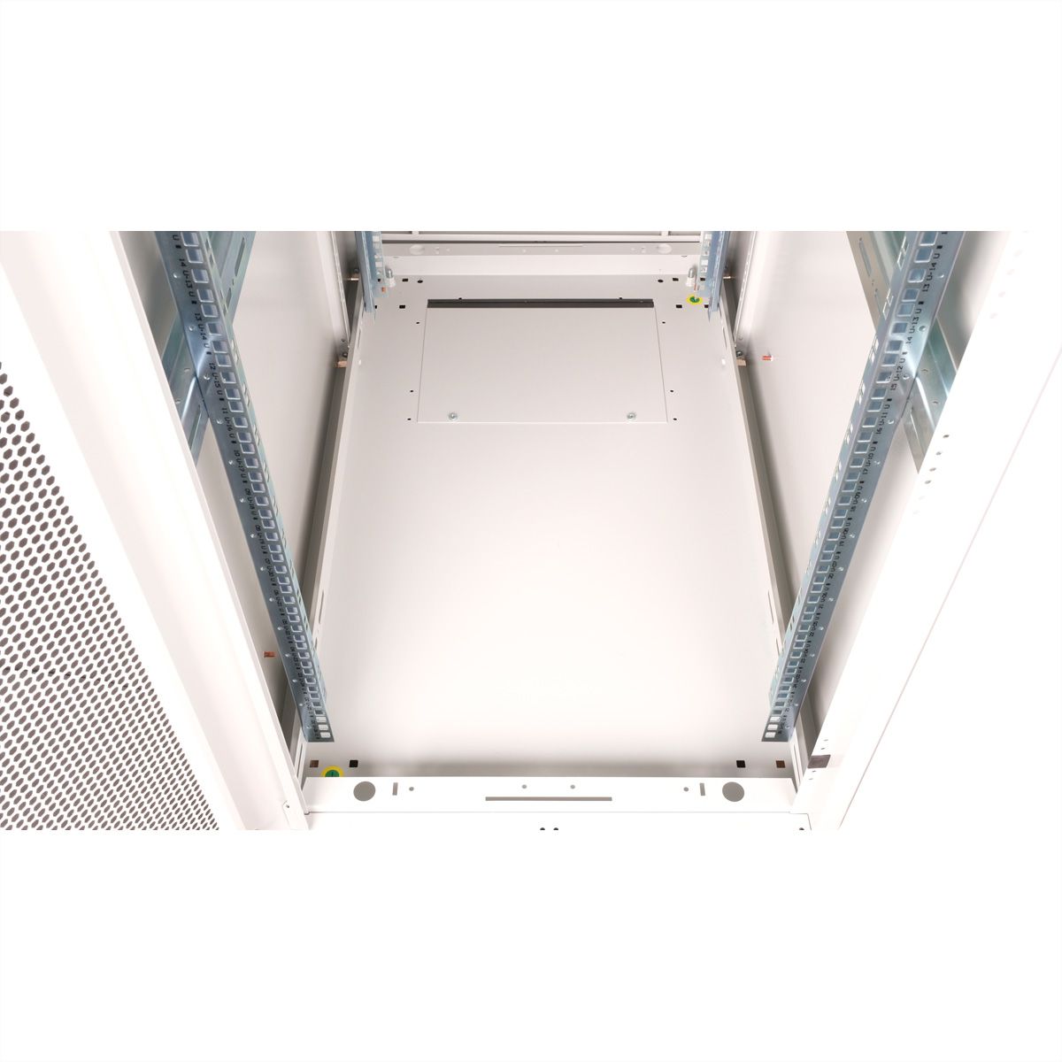 ROLINE 19-inch server cabinet Basic 26 U, 600x1000 WxD perforated grey