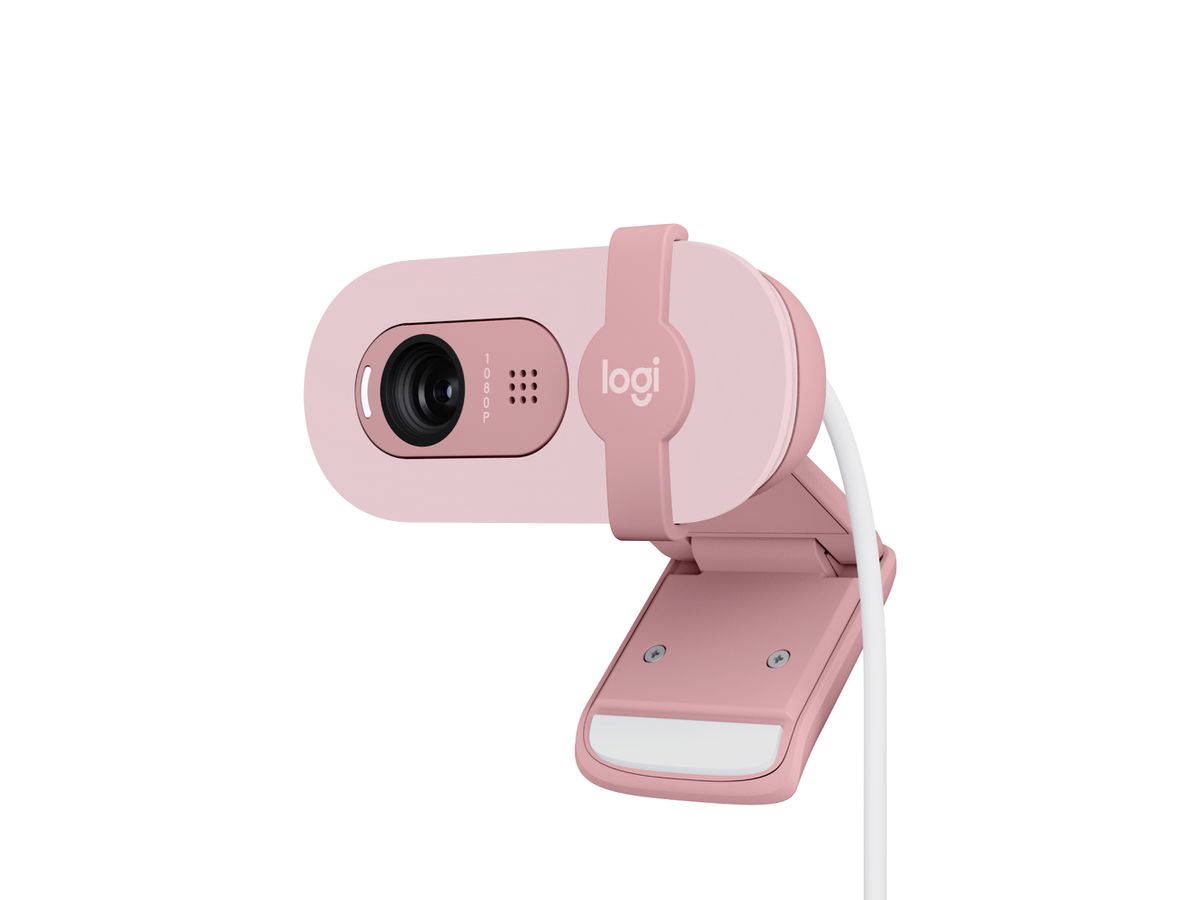 Logitech Brio 100 webcam 2 MP 1920 x 1080 pixels USB Pink