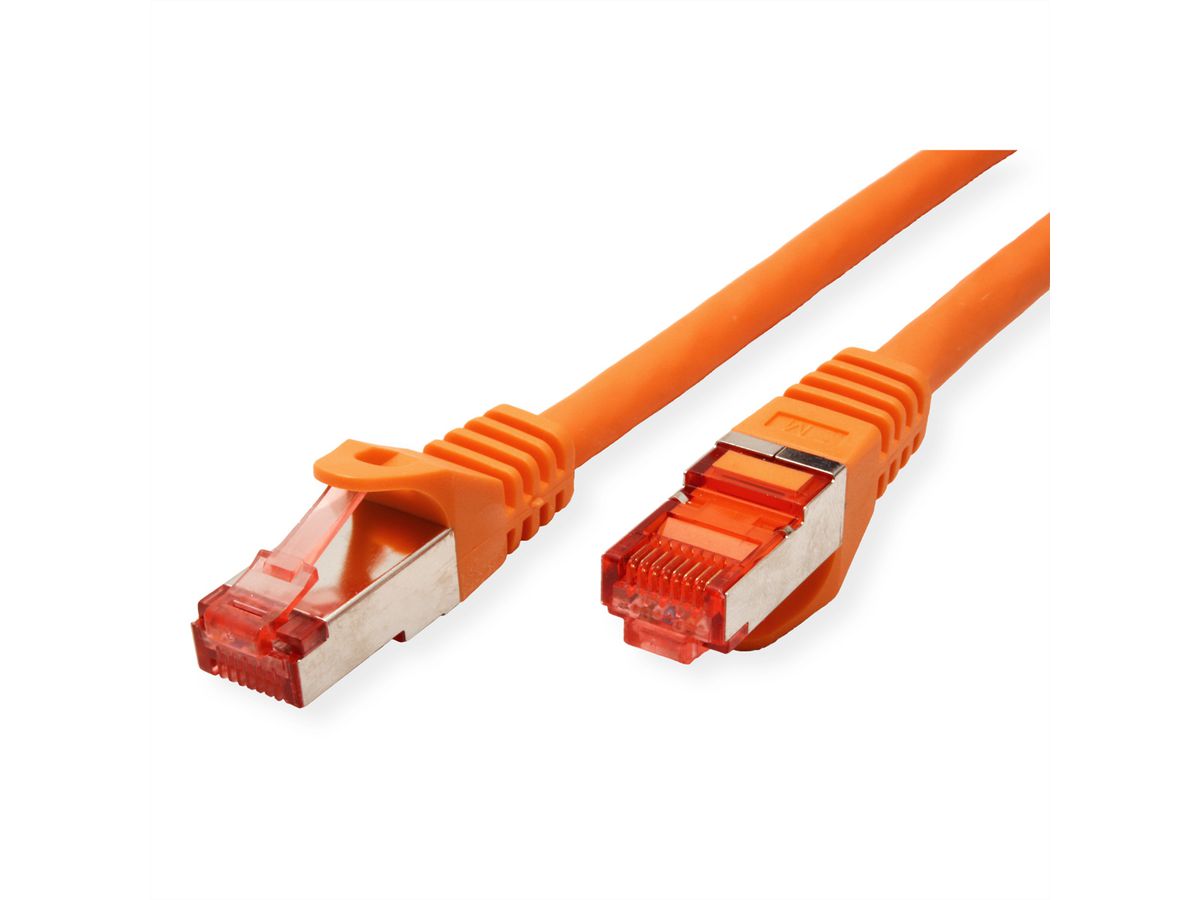 ROLINE patchkabel Cat.6 S/FTP (PiMF), componentniveau, LSOH, oranje, 1,5 m