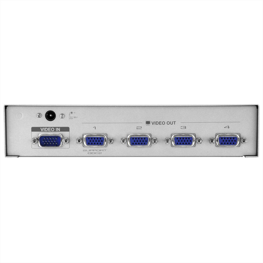ATEN VS94A VGA Video Splitter, 350MHz, 4-voudig