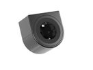 BACHMANN PIX HOLDER SINGLE, 1x CEE7/3, ISV, schwarz, 0,2 m