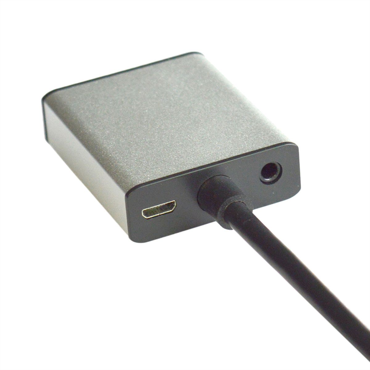 VALUE adapterkabel HDMI naar VGA+3,5 mm audio (stereo)