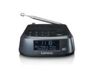 Lenco DAB+ wekkerradio CR-605, Zwart
