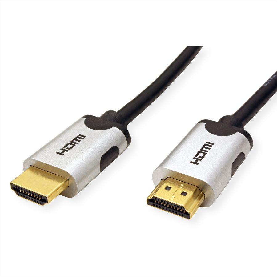 VALUE HDMI 10K Ultra High Speed Cable, M/M, zwart, 1 m