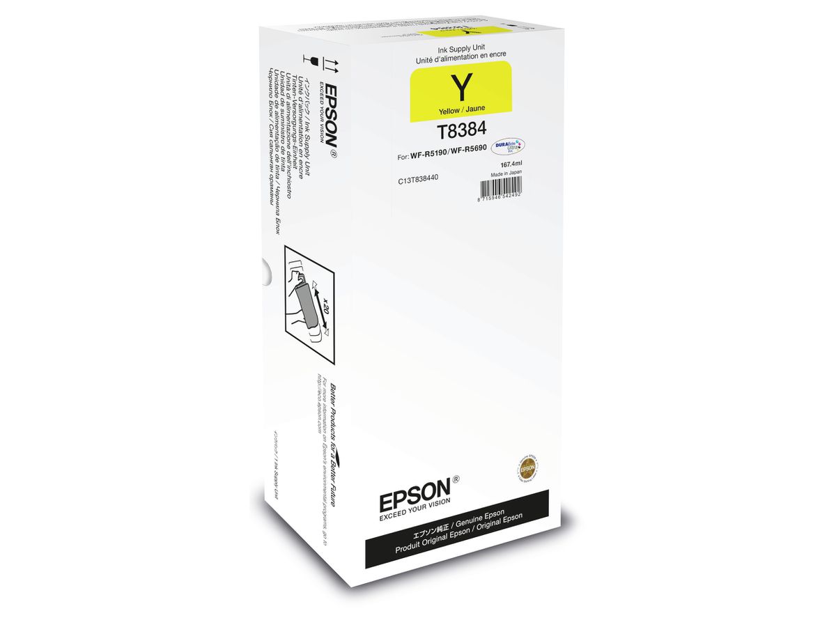 Epson Yellow XL Ink Supply Unit ink cartridge