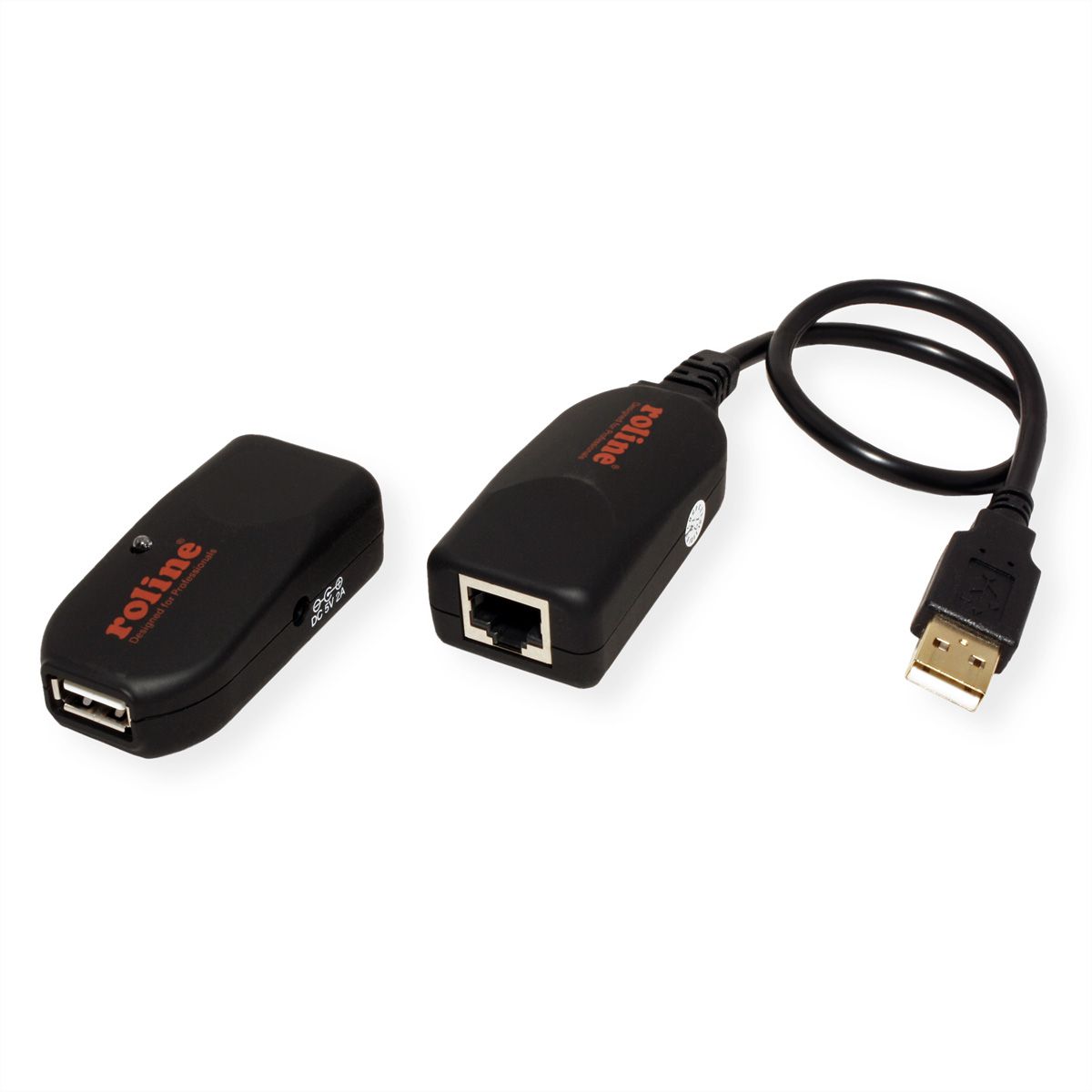 ROLINE USB 2.0 verlenging via RJ45, max. 50m