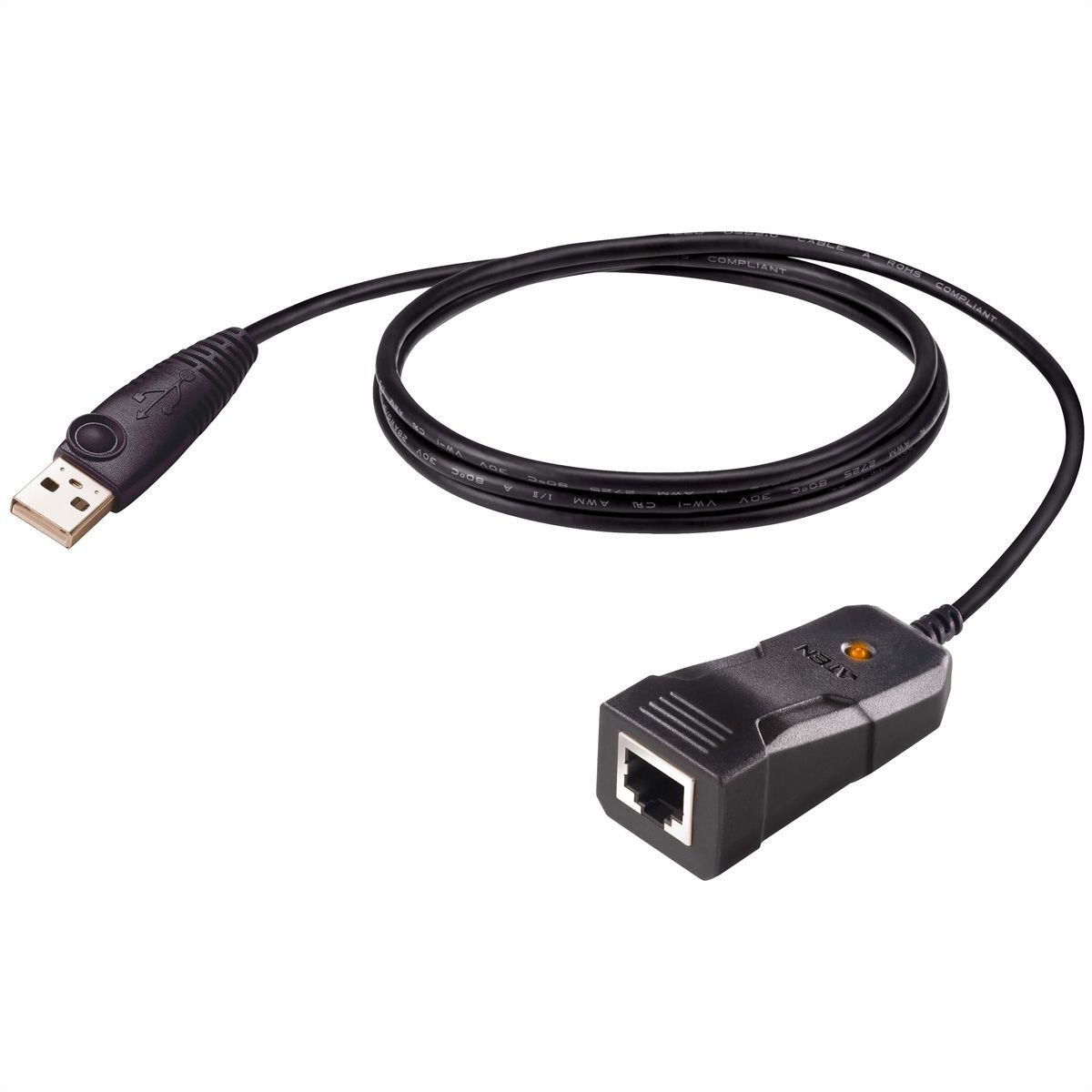 ATEN UC232BF USB naar RJ-45 (RS-232) consoleadapter (FTDI), 1,2 m