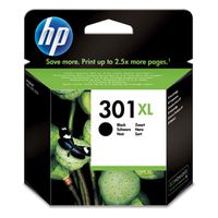 CH563EE, nr. 301XL, printcartridge, zwart, 8 ml, 480 pagina's, voor HP Deskjet 1000 / 1050 / 2050 AIO / 3000 / 3050 AIO