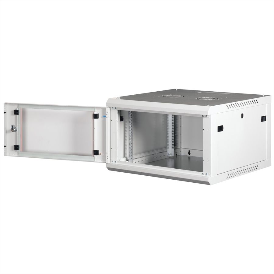 ROLINE 19-inch wandbehuizing Basic Plus 6U , 600x600 BxT grijs