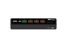 ATEN CS1144DPH4C 4-Port USB 5K DP/HDMI Dual Bildschirm Universal Secure KVM Switch , mit Cardreader
