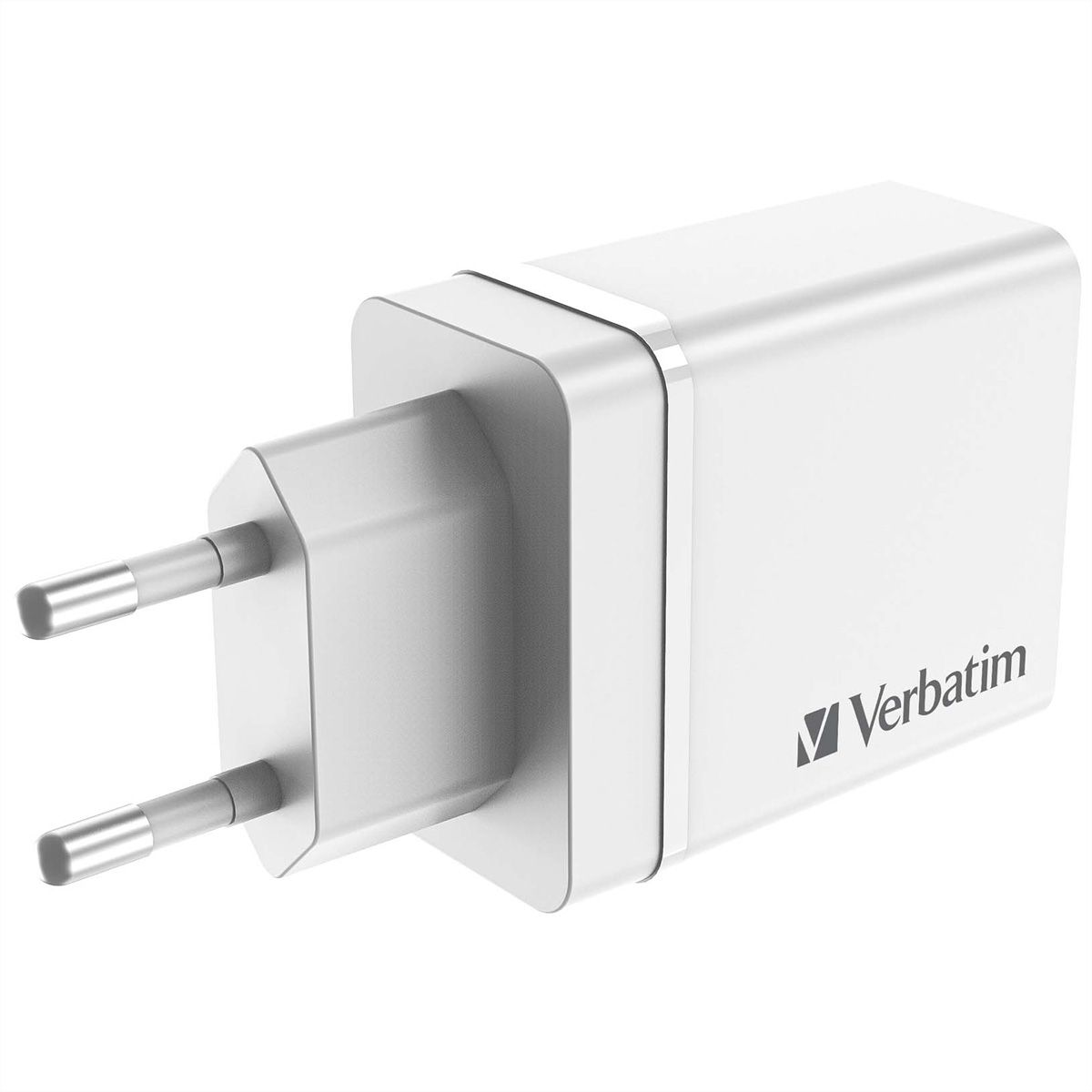 VERBATIM Ladeadapter 30W GaN weiß