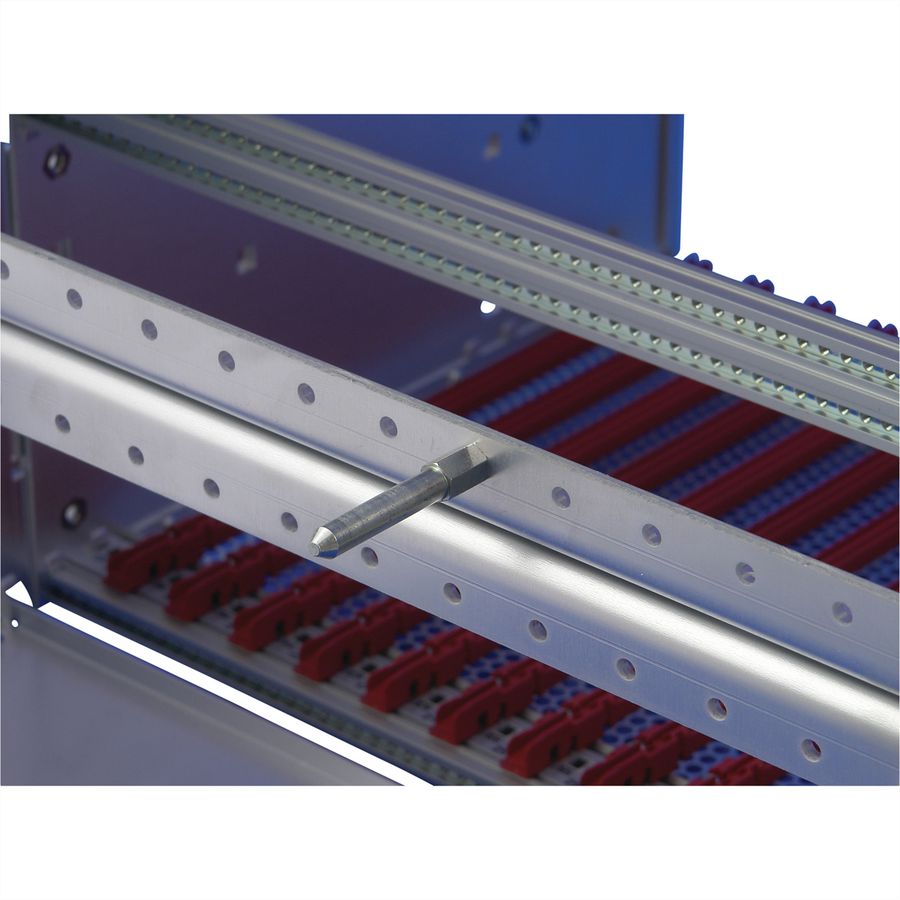 SCHROFF EuropacPRO 19" moduledrager voor rail, afgeschermd, SNCF, CompactPCI, 6 HE, 84 PK, 320 mm