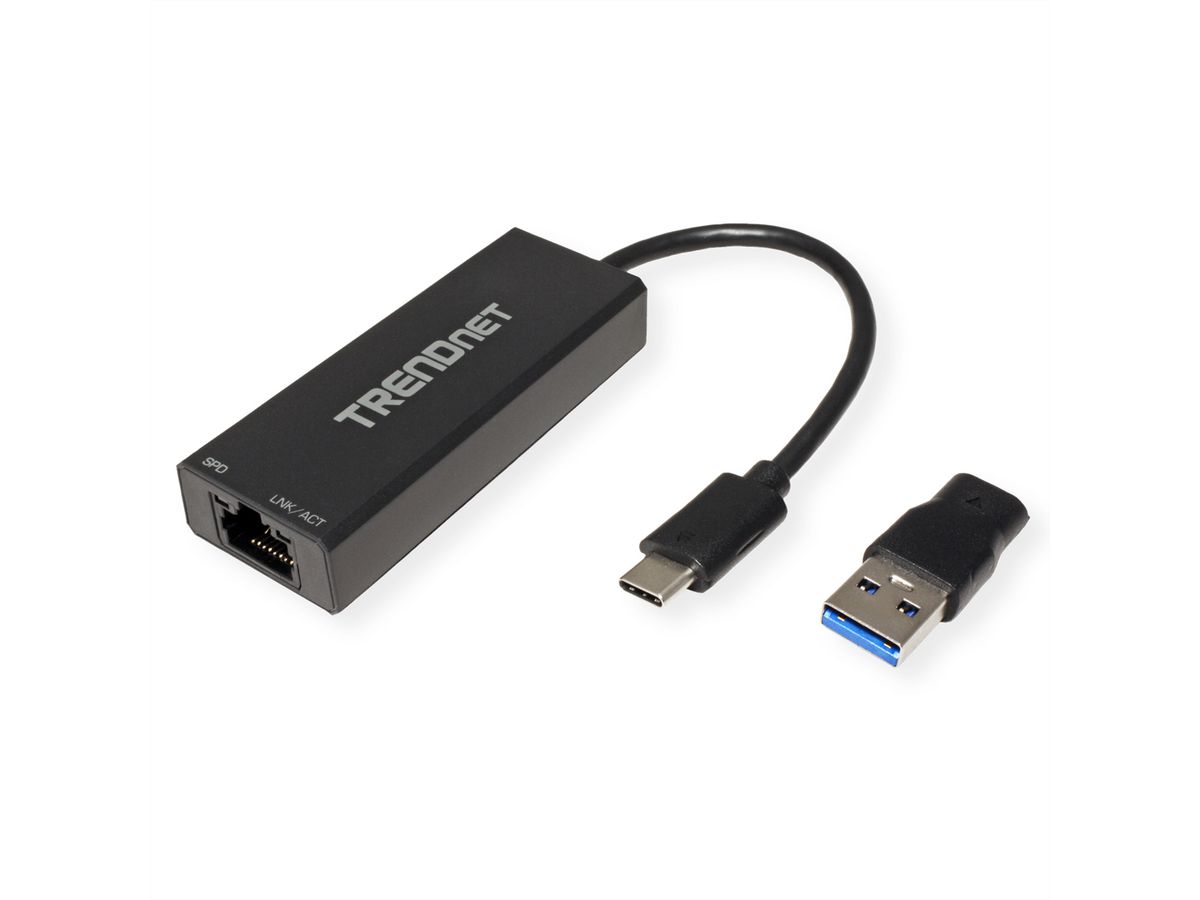 TRENDnet TUC-ET2G USB-C 3.1 zu 2.5GBASE-T Ethernet-Adapter