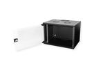 ROLINE 19-inch wandbehuizing Basic 7 U, 540x400 BxD Bouwpakket zwart